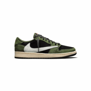 Jordan 1 Low Dark Olive x Travis Scott