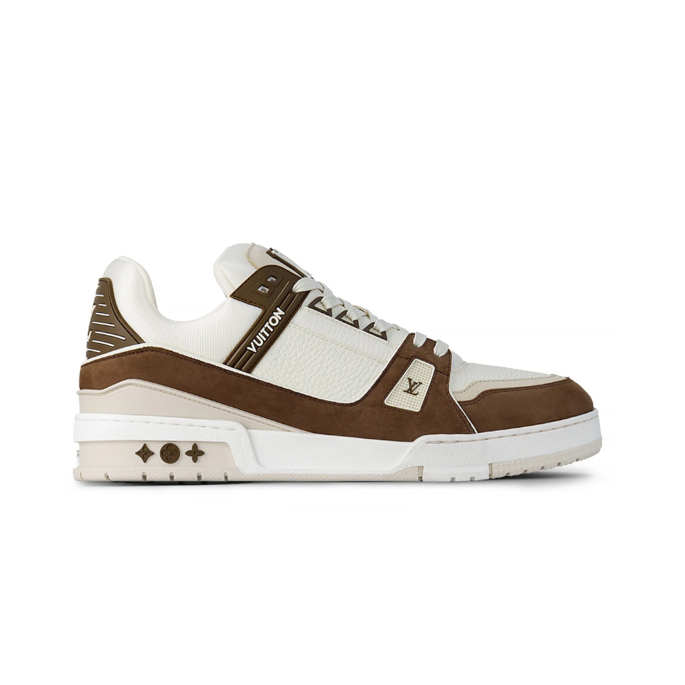 Louis Vuitton LV Trainer Beige Brown
