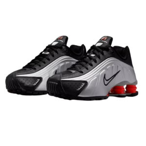 Nike Shox R4 Metallic Silver/Metallic Silver/Black